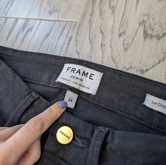 Frame Denim Le Crop Mini Boot Jeans - Picture 6 of 8